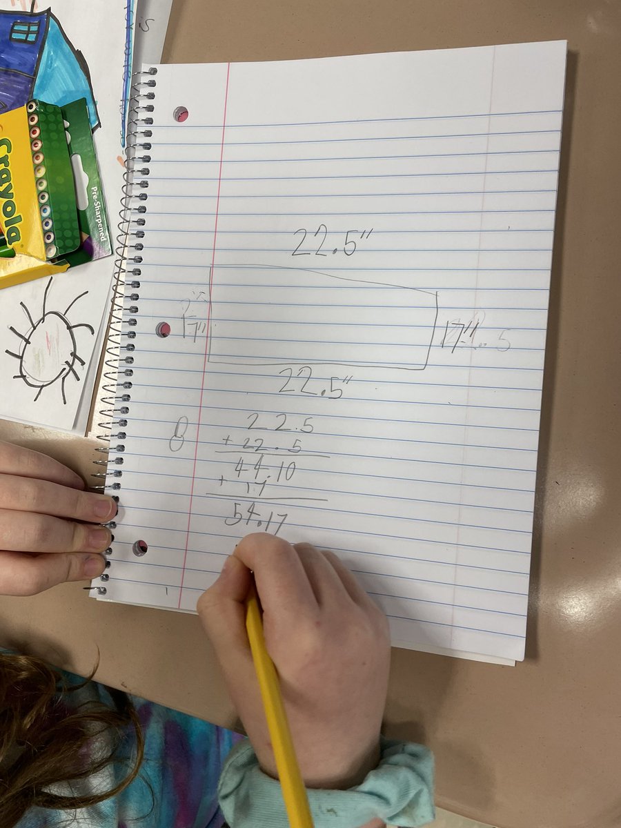 MrsPulkBCE's tweet photo. Product 3: measuring the perimeter around the classroom, and then our actual classroom! The fire alarm went off during our break after product 3. We used this to talk about adding fire alarms into our structure and which materials are flammable. @BCE_Bucks #RCSSTREAM2021 https://t.co/x8REM01pN1