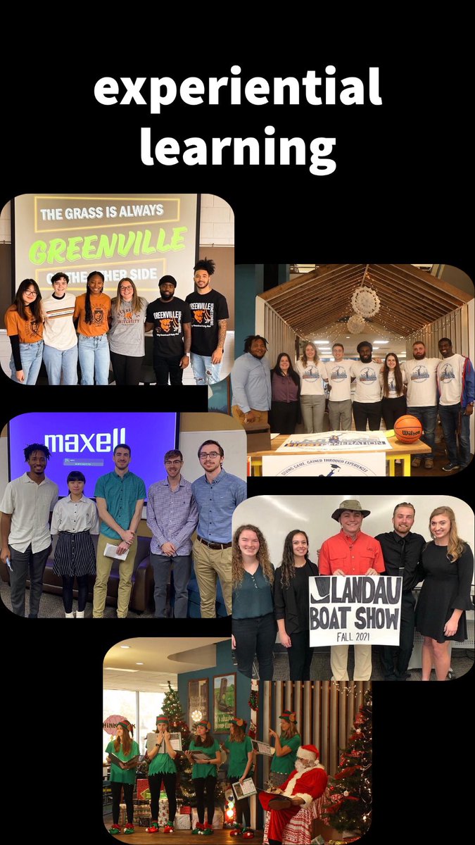 GreenvilleUniv's tweet photo. Thankful for experiential learning opportunities! A few weeks ago students presented their capstone projects and it was amazing!
#experienceGU https://t.co/l5XPTWdva4