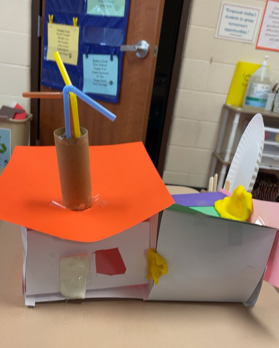 Product 4: building a home with at least 3 rooms! These little bucks worked so hard, so impressive!!! <a href="/BCE_Bucks/">Brown's Chapel Elem</a> #RCSSTREAM2021