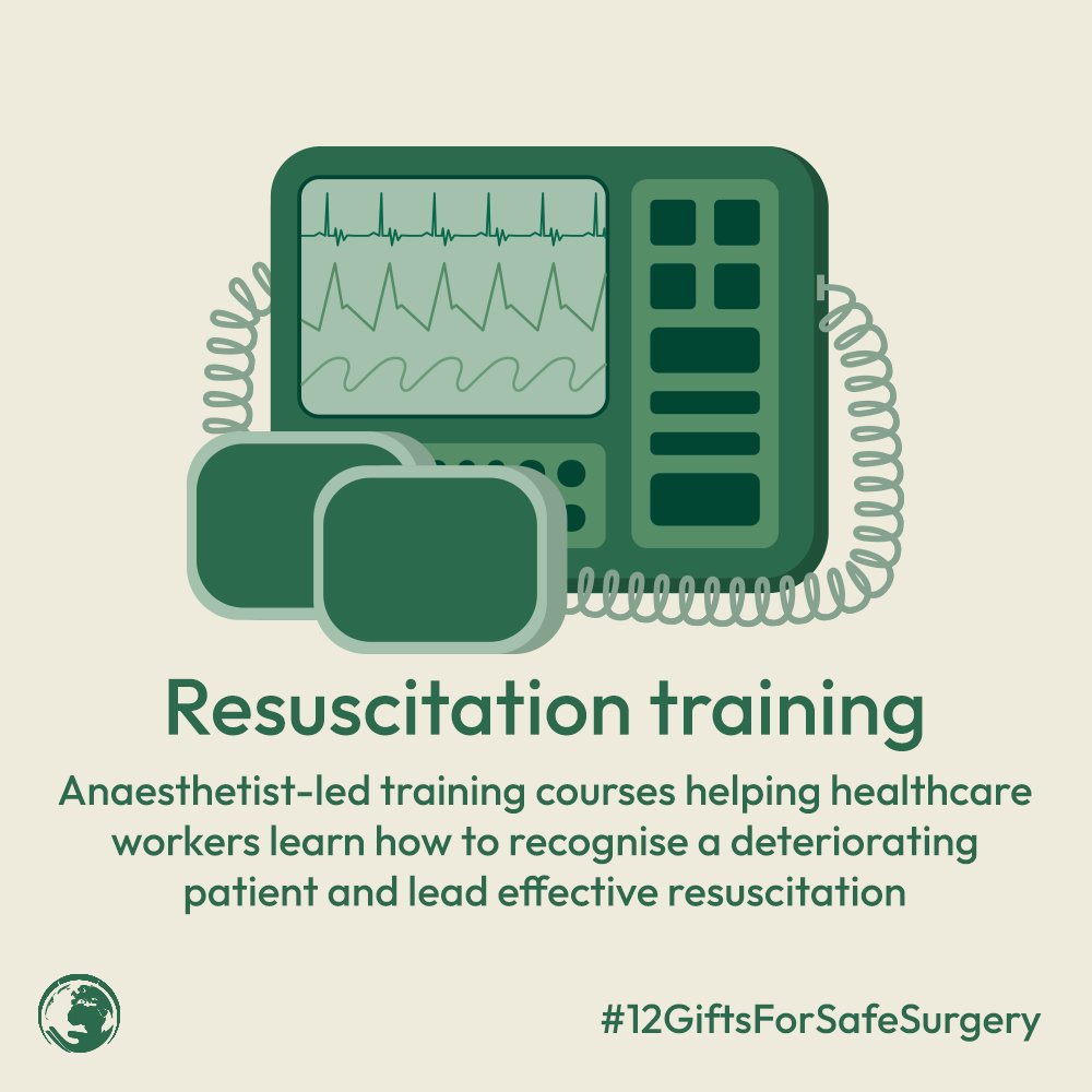 gadpartnerships's tweet photo. The 10th request in our #12GiftsForSafeSurgery campaign is support for resuscitation training courses, helping us train healthcare workers to care for the most unwell children, pregnant patients and adults.
Please support our request by donating here - https://t.co/48RQUn72PM https://t.co/ioS1bsjuQo
