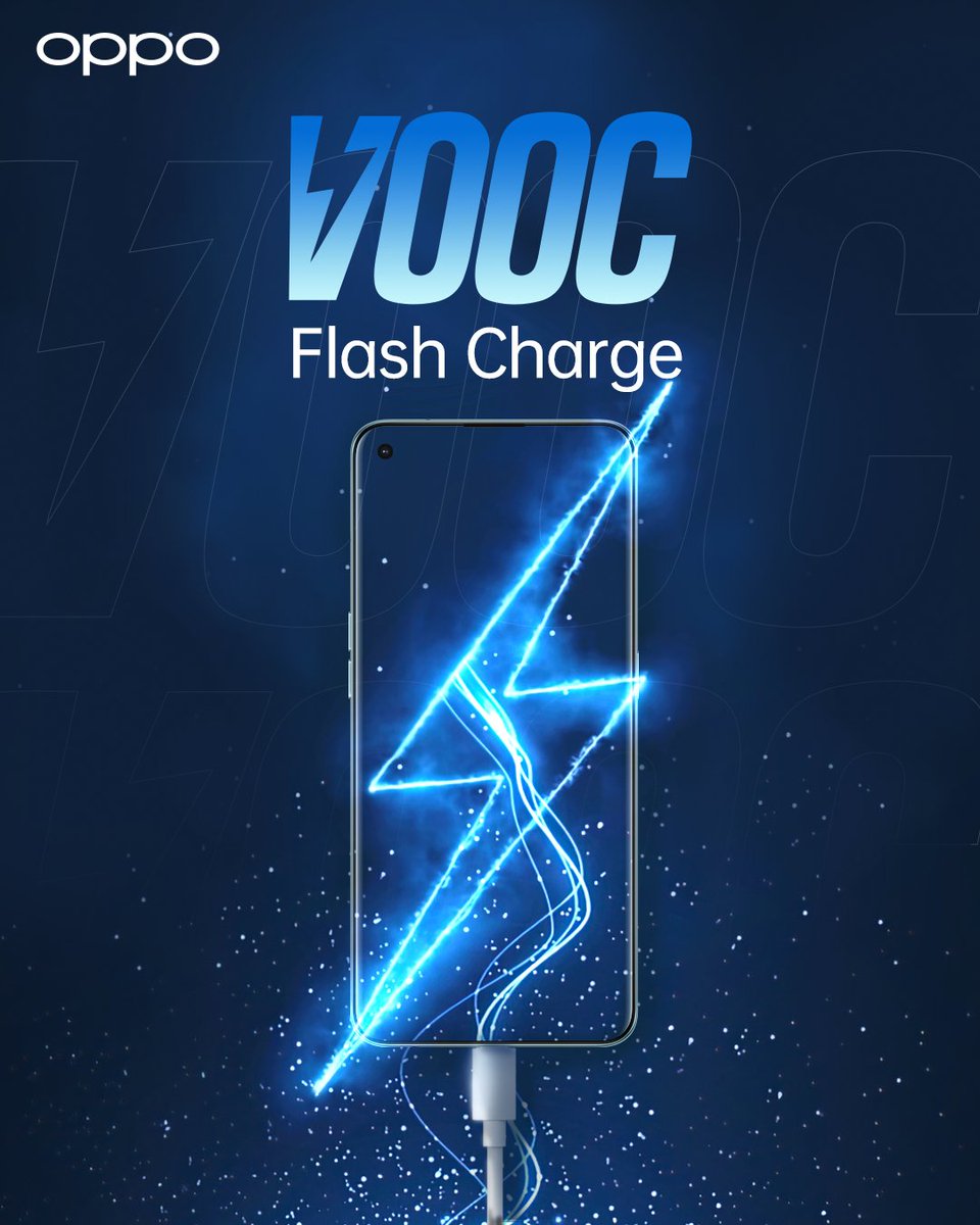 OPPOMorocco's tweet photo. 12% plus rapide que la génération précédente VOOC 3.0, la version 4.0 vous offre plus de puissance que jamais sans effet néfaste de surchauffe.⚡
VOOC a été conçu pour vous assurer une batterie qui dure plus longtemps 🔋
#VOOCFlashCharge #ColorOS12 https://t.co/dPzd9d0ywK