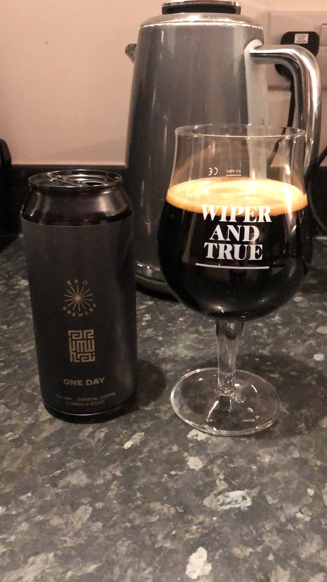 CTS201's tweet photo. @ekobrewery @merakaibrewing All I want for Christmas, is for you to bourbon barrel age this stuff. It’s simply incredible. What a beer! #impystout #craftbeer https://t.co/PwrXPVi8Iu