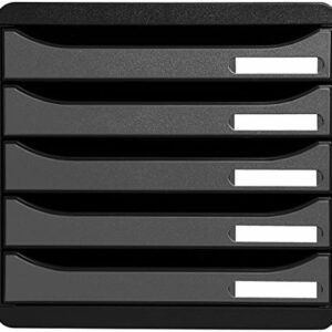 warehouseoffers's tweet image. #Exacompta - Ref 309738D - BIG-BOX PLUS - Desktop Drawer Set, 5 Drawers with a Depth of 43 mm for Storage of A4+ Documents, 347x278x271 mm, - Black/Metallic Silver

More Details Here: warehousediscounts.net/l/e3a

#Bedroom #FileBoxes #ItIs #Office #SaverDeal