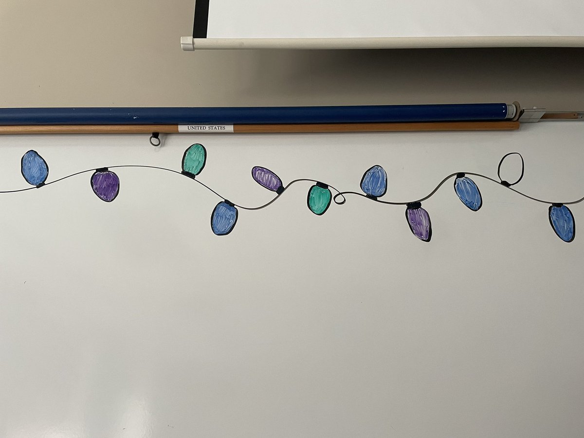 mrs_farrHMSS's tweet photo. Hoping to get all our lights lit up with good behavior to earn our winter break reward tomorrow 🎄❄️ 🎅🏻 https://t.co/9cbWGUFzmU