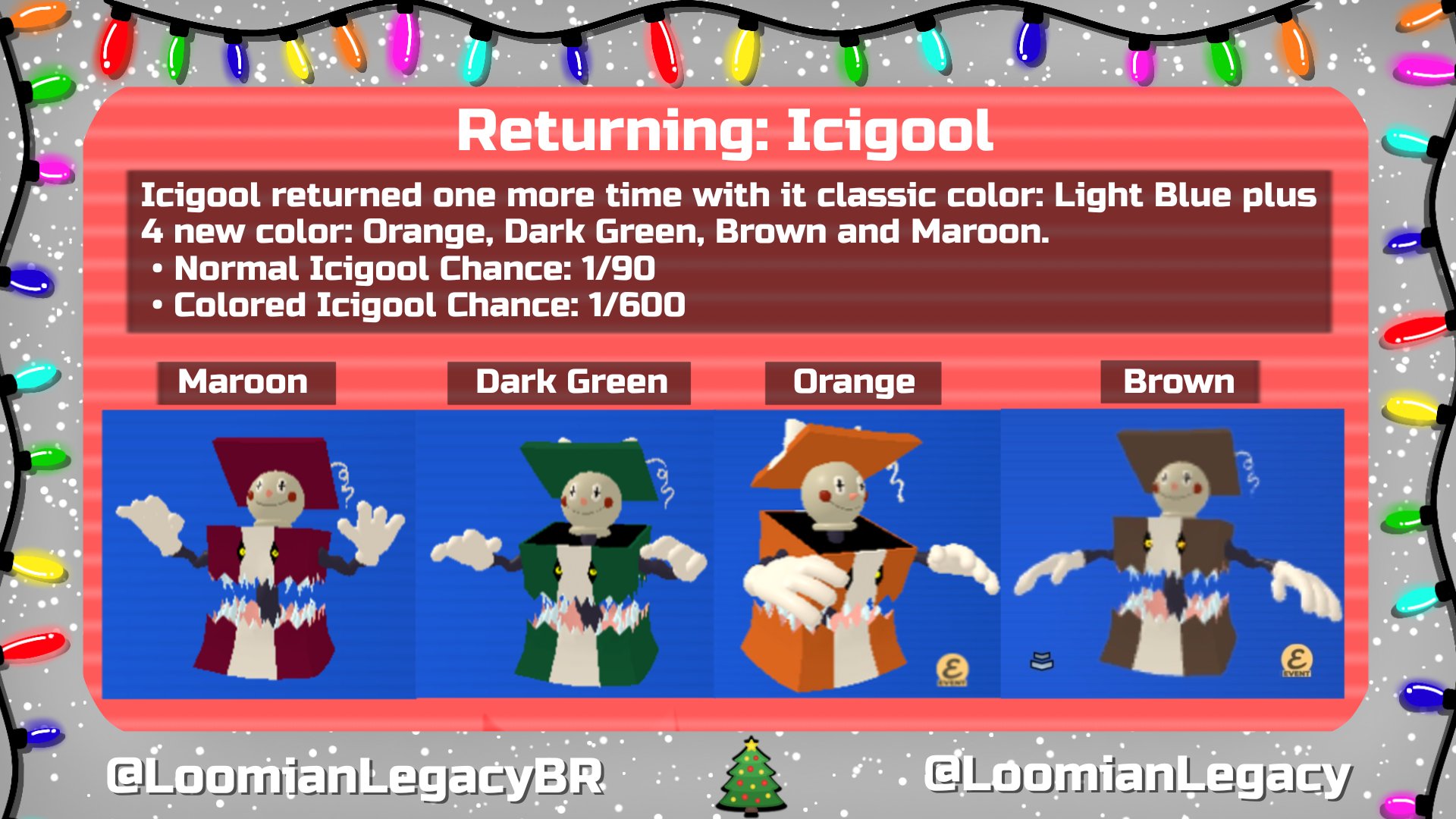 Roblox Loomian Legacy - [1 in 90 and 1 in 630]❄️ICIGOOLS❄️