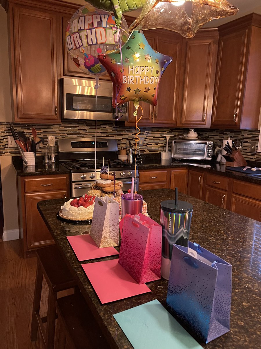 My Big 3 celebrating 23,19 and 19.  We start every birthday with cake and presents. #Traditions. Happy Birthday Sky, Zach and Maddy.  I am so proud to be your Mama Glo.  I love you all.