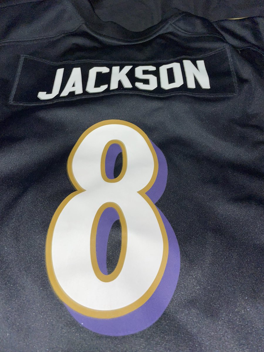 In light of the holidays this week, I am going to be giving away this Lamar Jackson jersey! 
TO ENTER YOU MUST: Be following me &amp; Retweet this tweet! I will announce the winner in 1 week’s time(December 28th)! #RavensFlock #BestOfLuck