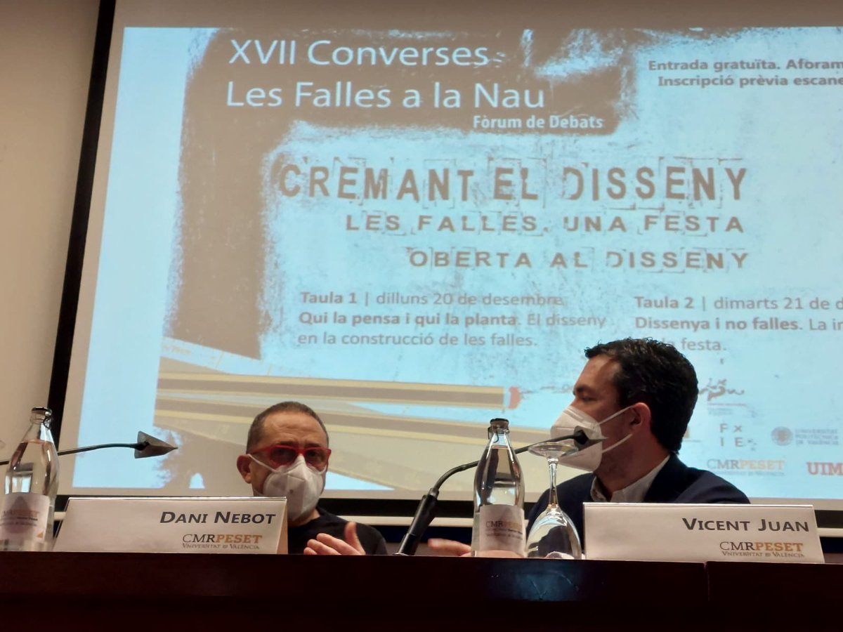 estudisfallers's tweet photo. Dani Nebot considera que l’homogeneització i la uniformització limita la llibertat i el poder creatiu de les #falles fruit d’eixa col·lectivització natural entre els membres de la comissió #FallesNau https://t.co/v3S2n2e4qT