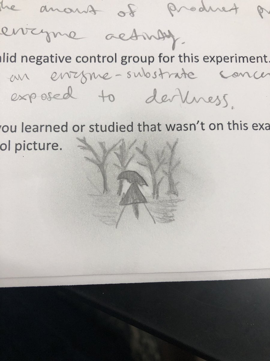 I asked my AP Bio kids to draw me a cool picture after their final. These are some of my favs!