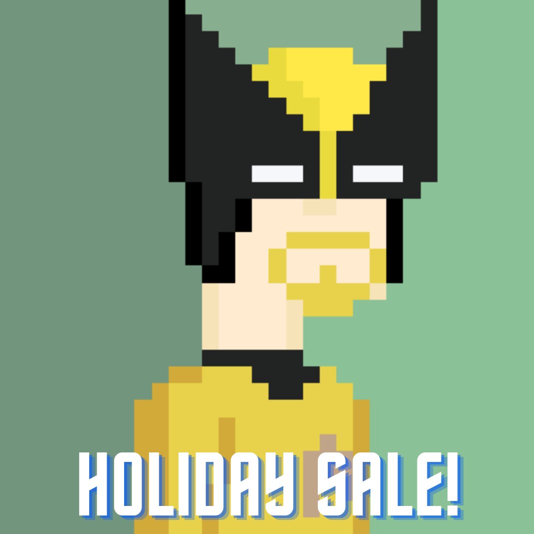 Neekz_NFT's tweet photo. The rarest of rare Neekz is on sale for the holidays! He's only 0.02eth right now! Grab him while you can! https://t.co/cmKjaxq0W3

#nftinvestors #nftcollector #nft #marveluniverse #xmen #nftart #nftartist #nftcommunity #nfts #nftsale #nftsales #nftcollectors https://t.co/8GRqrfMAjc