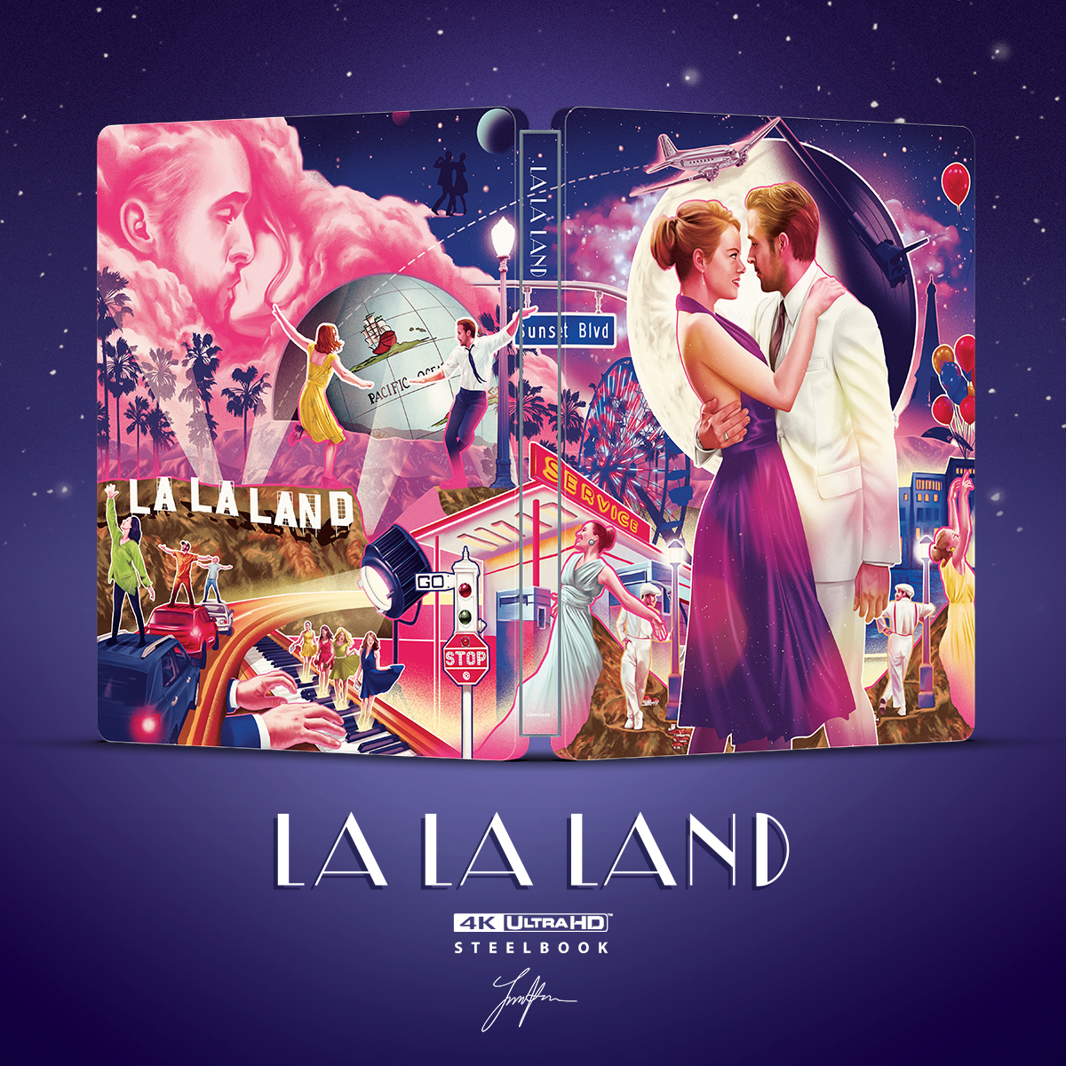 La La Land on X: Here's to the ones who dream of this beautiful La La Land  SteelBook art. Available in 4K + Blu-ray + Digital, exclusively at Best Buy  on February