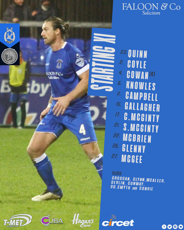 DgnSwifts's tweet photo. ๐๐
๐ด ๐ฐ ๐ผ ๐ฝ ๐ด ๐
๐
๏ฟฝ๏ฟฝ๏ฟฝ๏ฟฝ
How we line up against @thepointfc tonight...
๐ด๐๐๐๐ and ๐บ๐๐๐๐ miss out through suspension but some good news, ๐ซ๐๐๐๐๐ takes up a place on the bench after missing out through injury recently.
Kick Off 19:45
#DanskeBankPrem #DUNWAR https://t.co/fXAzFfNg6q