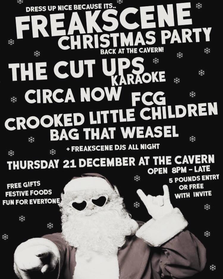 #OTD in 2017 at <a href="/ExeterCavern/">Cavern</a>: <a href="/thecutups/">The Cut Ups</a> + Circa Now + FCG + Crooked Litle Children + Bag That Weasel #Cavern30