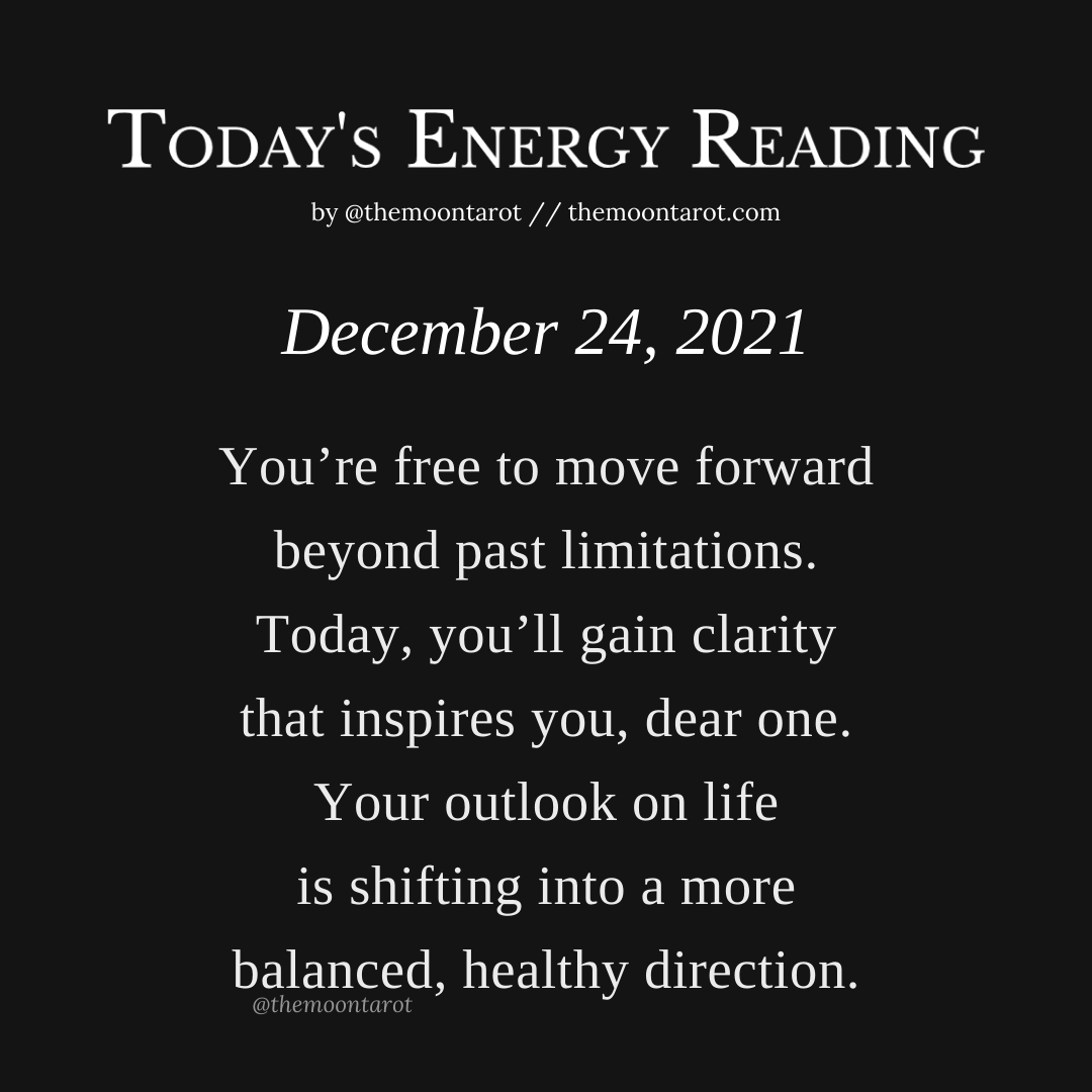 themoontarot_'s tweet photo. Today's Energy Reading: December 24th, 2021 https://t.co/t3xyARLF2o