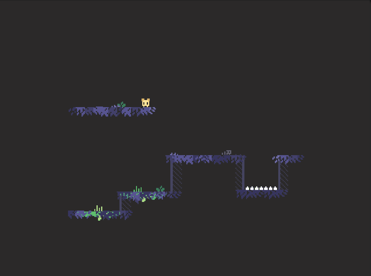 DuffieldFred's tweet photo. Started making a mini platformer game using #MRMOTEXT - play as a little mouse who finds a gun?!? Having a great time building fun levels and maps using these sprites! https://t.co/7Nhld2Hs5g