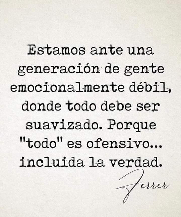 Tan, pero tan cierto!