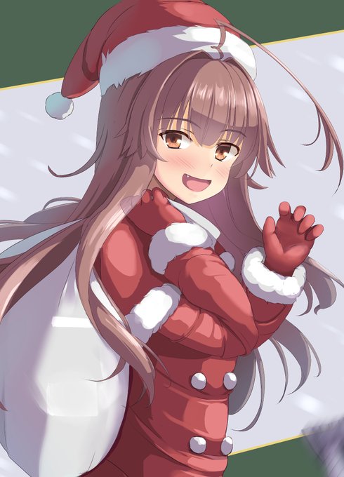 クリスマスだクマー!
#艦これ 
#球磨 