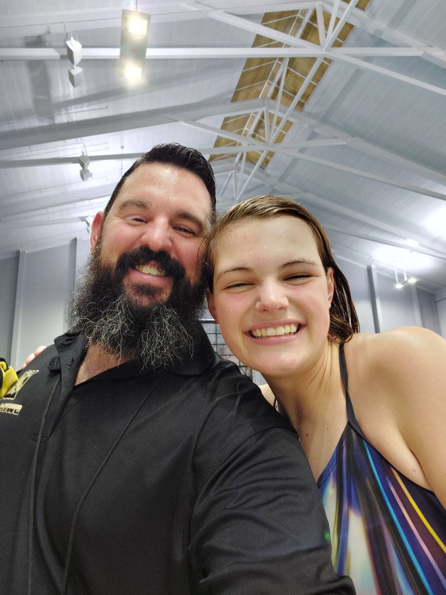 It was an emotional night but a good one. Swimmer of the meet, Evie Kolb, for 3 great seasons.  She will be greatly missed but we wish her the best always!