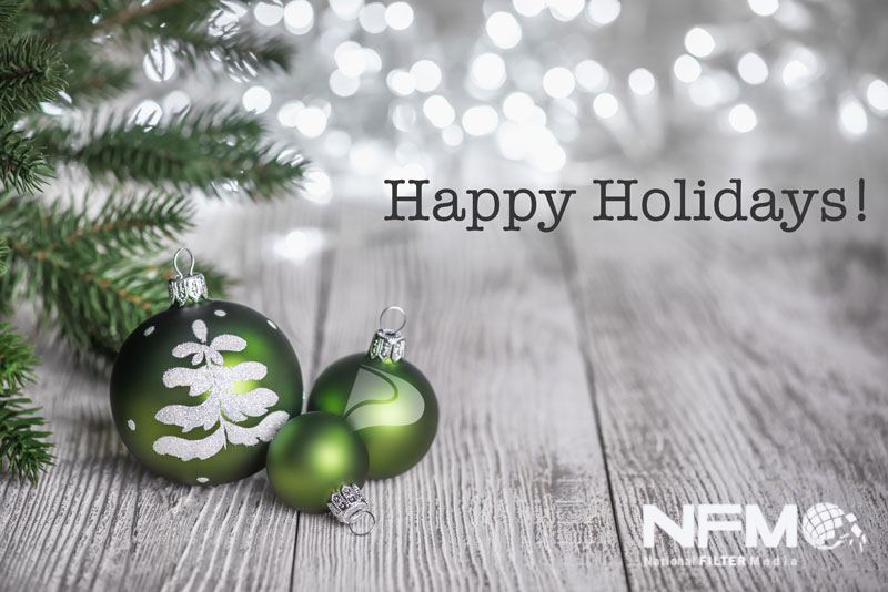 NFM_Filtration's tweet photo. Warm greetings and best wishes for the Holidays and the New Year! NFM will be closed 12/24 for the Christmas holiday, and 12/31 for the New Year. Enjoy this time with your loved ones and thank you for the wonderful 2021 year! https://t.co/vXHpQCjqUQ