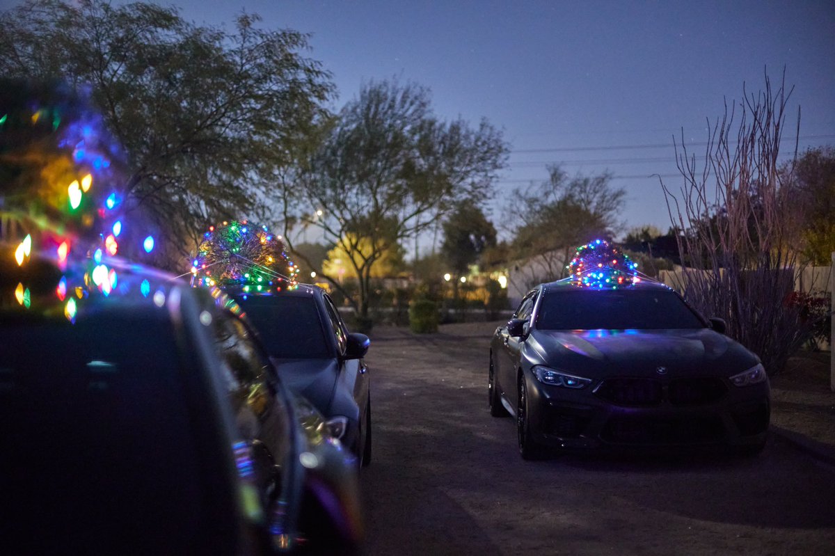 Who’s excited for Christmas 🎄🎁 This week we tested the durability of our PPF “Paint Protection Film” by placing real Christmas trees without any sheet to protect the car leaving it all up to the PPF! With the protection and enhanced durability it kept all the cars looking sharp