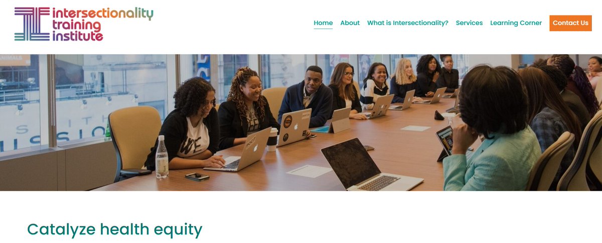 Colleague Dr. Lisa Bowleg launched the Intersectionality Training Institute to help researchers, policymakers &amp; practitioners catalyze health equity through applying intersectionality to health research, policy &amp; practice. Learn more ⬇️

intersectionalitytraining.org