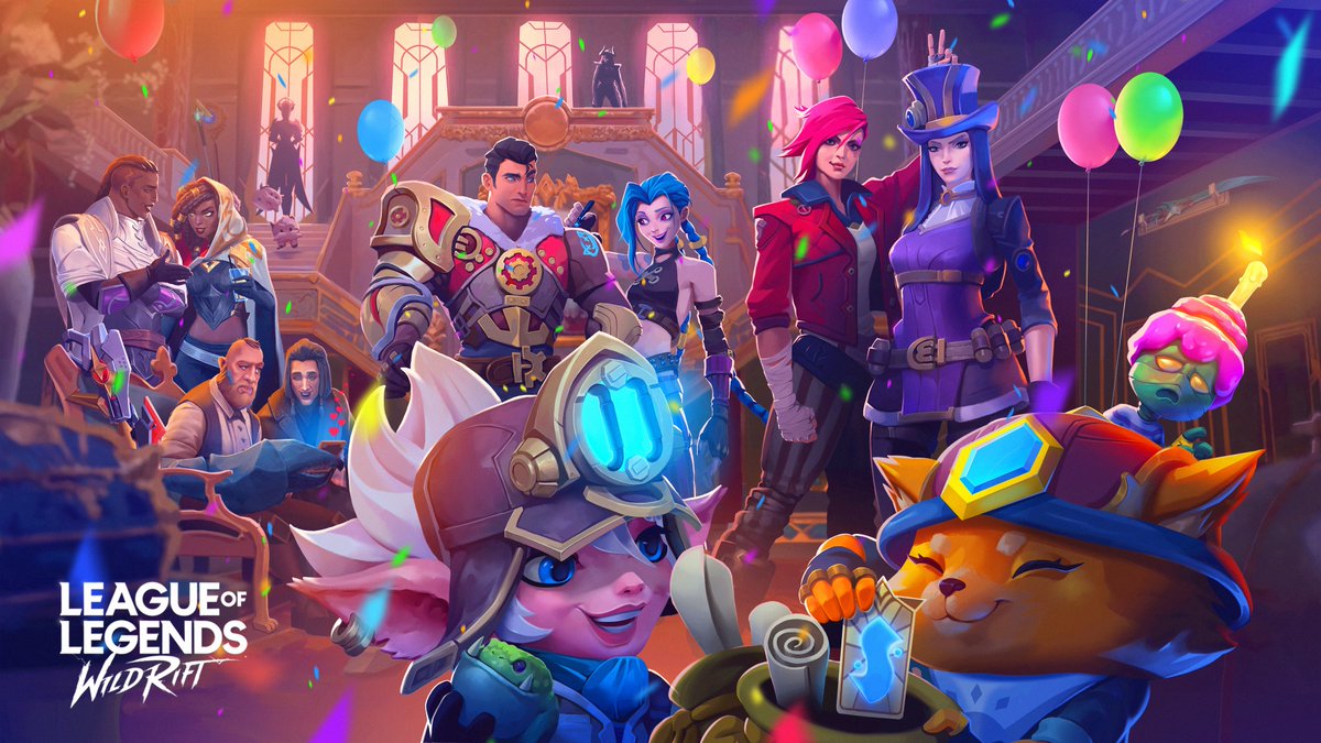 Wow, what a year it's been! Thank you for joining us for a fun-filled journey in #WildRift this year!🎉

Between events, skins, champions and guilds there is so much to celebrate! What has been your favourite thing that came to the game so far? 🥳

🖼 by instagram.com/matteovattani.…🖌
