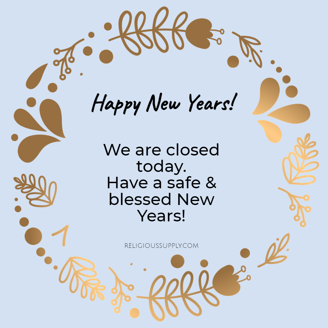 religioussupply's tweet photo. Happy New Years! 🎉🙏 https://t.co/r00as27rw8