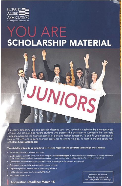 QCHS_CCC's tweet photo. JUNOR #SCHOLARSHIPALERT This one is for you '23 GRADS. Take a look & see if you meet the requirements! Take the time over break to apply.
Deadline 3/15/2022
#QCLeads #Fundyourpath
https://t.co/2xVkKvoOZk https://t.co/aV4IeUZw8b