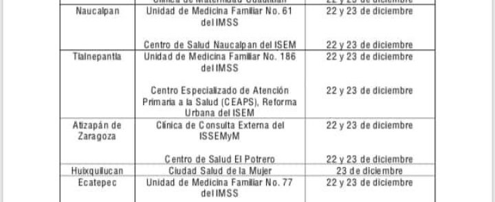 Chimalpapueblo's tweet photo. Mañana en Naucalpan vacunación de segunda dosis a menores de 12 a 17 años con alguna comorbolidad o factor de riesgo. https://t.co/gGu4shYgKK