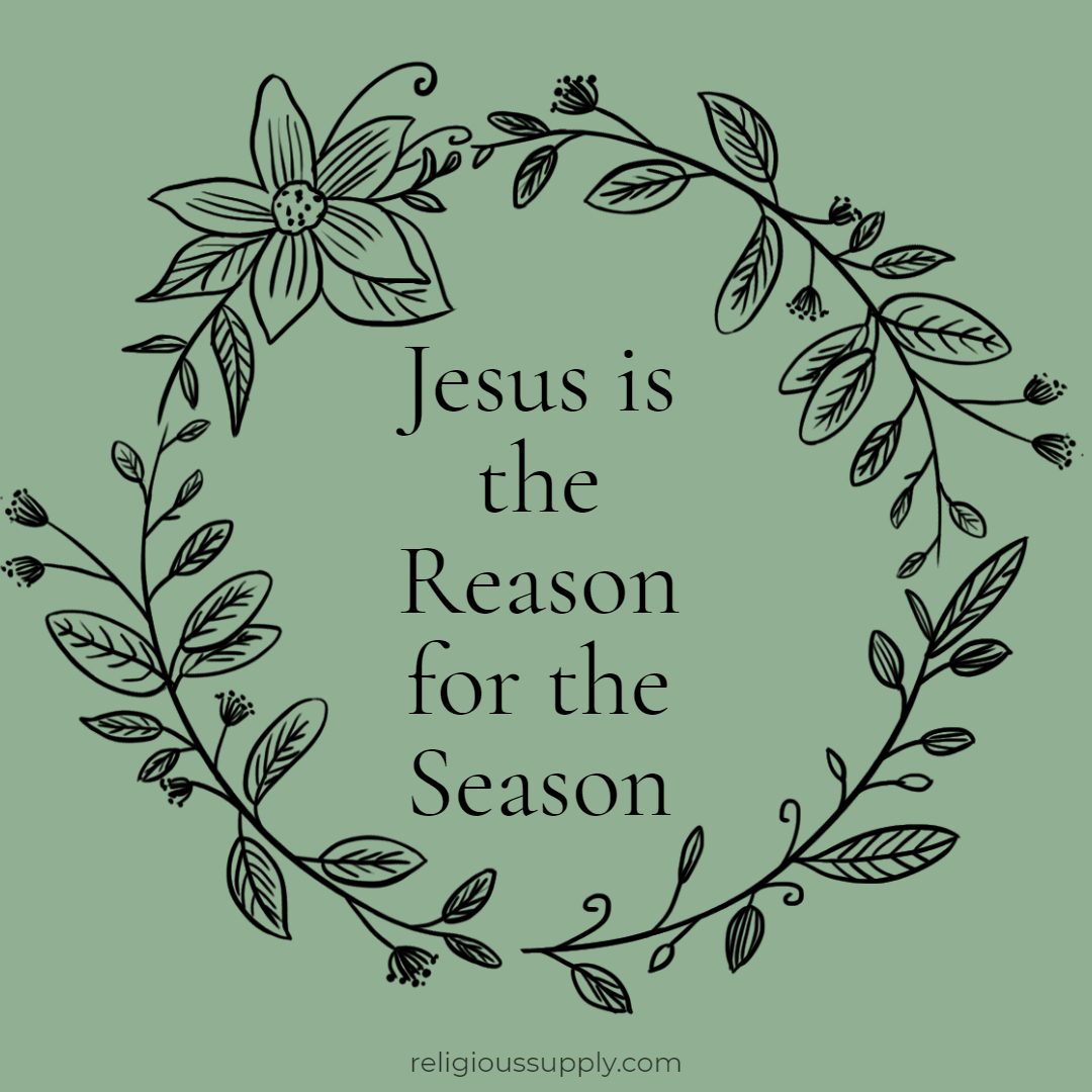 religioussupply's tweet photo. Jesus is the reason for the season ✝🎄 https://t.co/Fjv0LeAVnN