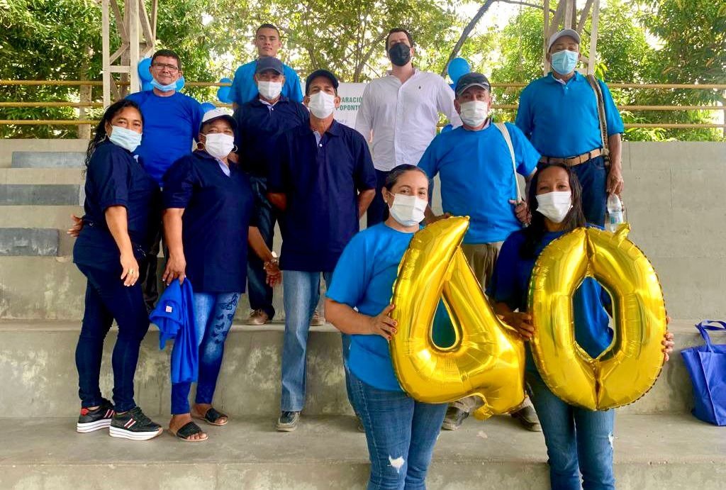 UnidadVictimas's tweet photo. Con el cumplimiento del 100% de las medidas contempladas en en el Plan de Reparación Integral de #Poponte, en #Chiriguaná, (#Cesar), @UnidadVictimas logra el cierre #40 de SRC, en el gobierno del presidente @IvanDuque. #UnidosPorLasVíctimas https://t.co/YrcqgLWhwg