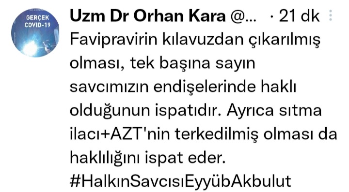 İnsana Şifa olan ilaçlar degil ,beter eden ilaçları insanlara verildi.
#YALANCISIVI
 #HalkınSavcısıEyyübAkbulut