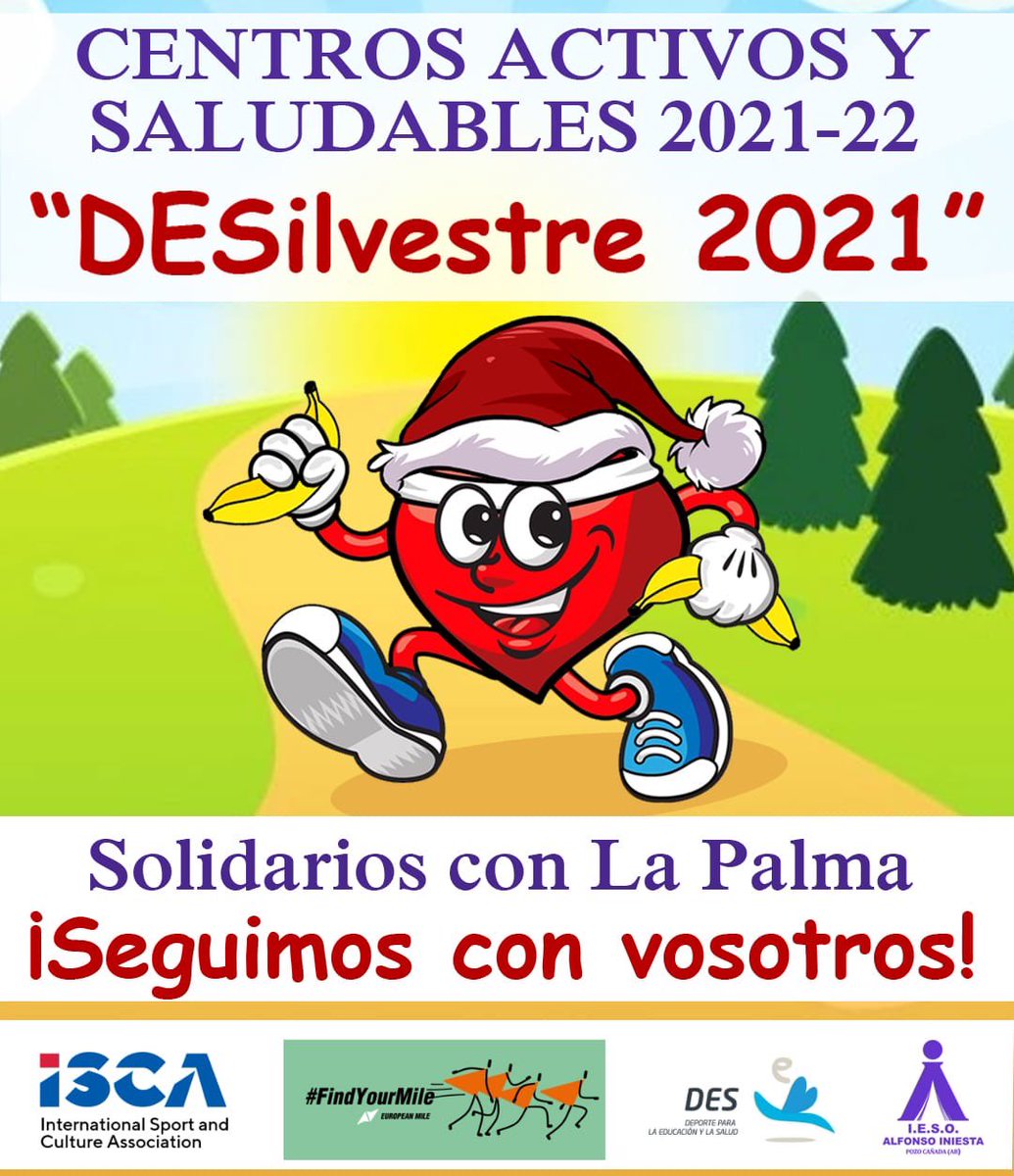 educacondeporte's tweet photo. Seguimos celebrando más #DESilvestre2021 por toda España 🎅🏻🎄@educajccm @ISCA_tweet #FindYourMile https://t.co/vXs52uwl4k