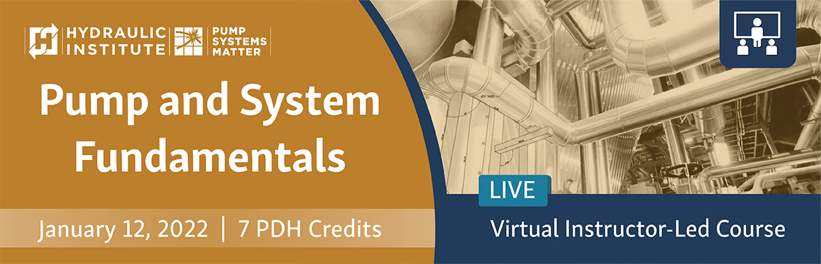 HIpumps's tweet image. Educate and train new pump engineers, technical sales, pump system owners, designers, and operators on the fundamentals of pump and system design.

Save $100 with early bird pricing until January 5th. - bit.ly/PSF-Jan12

#virtualtraining #pumpindustry #pumpfundamentals