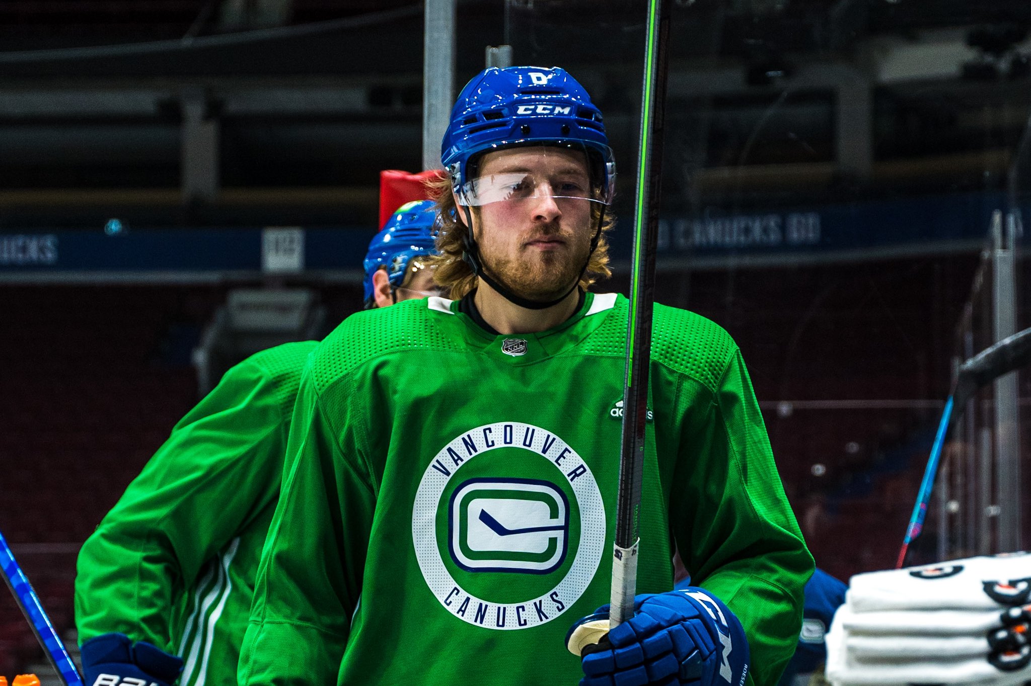 These Red Practice Jerseys are so Clean : r/canucks