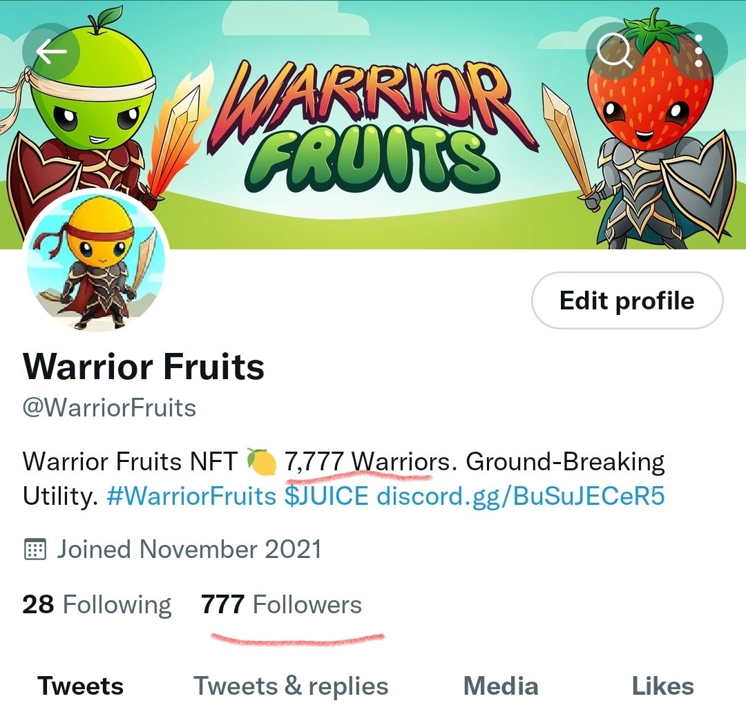 Fruit Warriors (@fruit_warriors) / X