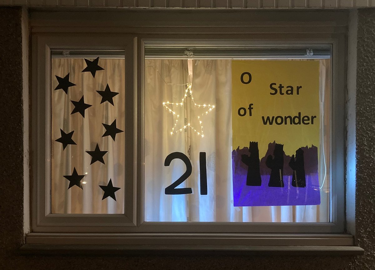 AuchinlochComm2's tweet photo. @AuchinlochComm2 Advent Window Number 21 - did you find the Star? We hope you are enjoying the fun!

Not in the New or Old, Burnbrae or the Green - that leaves one area yet to be seen! Overlooking the Beeches, go to the Avenue, not the View.

#community https://t.co/ZoGM8GEM6F
