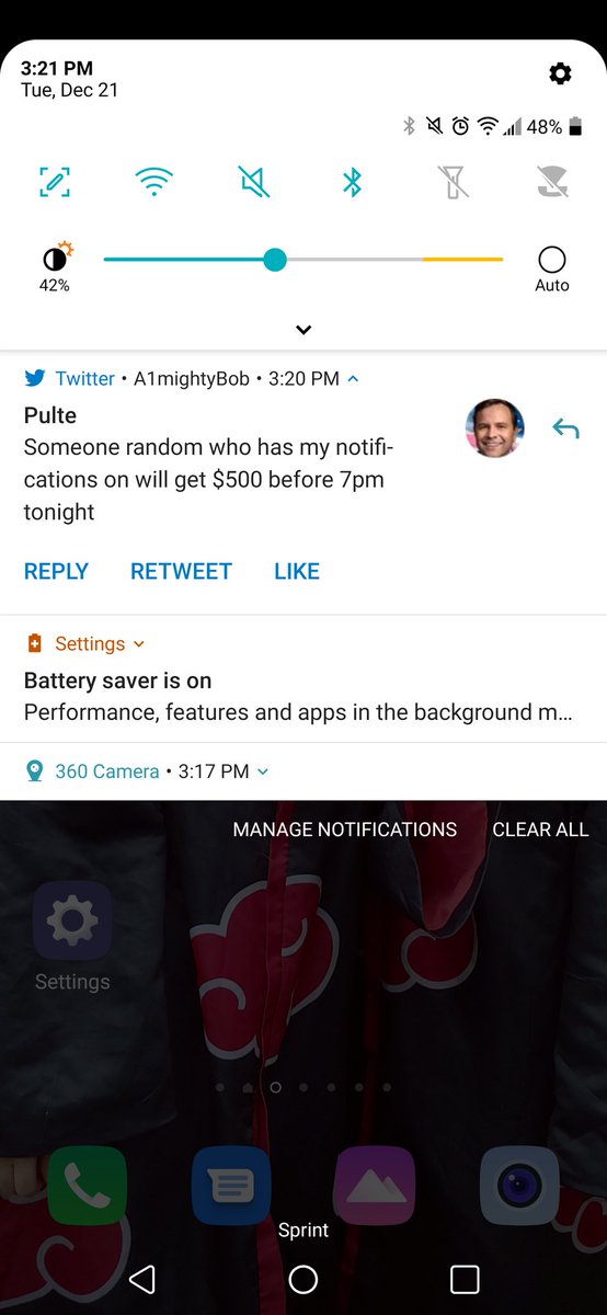 A1mightyBob's tweet photo. @pulte Notifications on and ready. I'd love to finish up work tonight being a winner. On my 8th day in a row now and would appreciate a christmas miracle tonight https://t.co/nTNV6k4qeP
