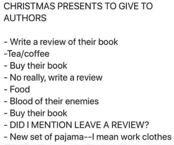#WritingCommunity The reality of being an author.