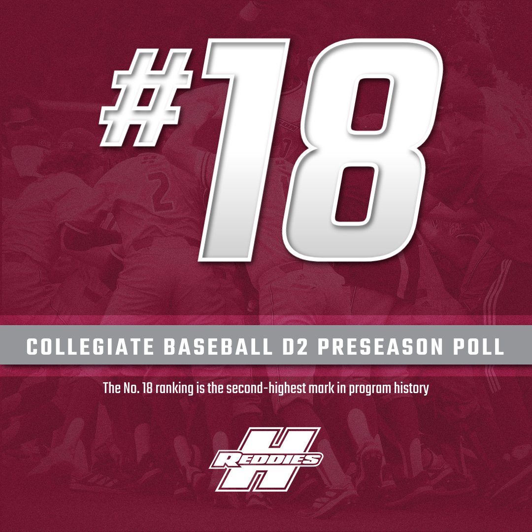 Only a starting point, but a pretty good one 🔥

<a href="/CBNewspaper/">Collegiate Baseball</a> has us No. 1⃣8⃣ nationally in its 2022 DII Preseason Poll! That's the second-highest preseason ranking in program history.

The climbs begins on Feb. 3 📈

📝 - bit.ly/3EePVX3