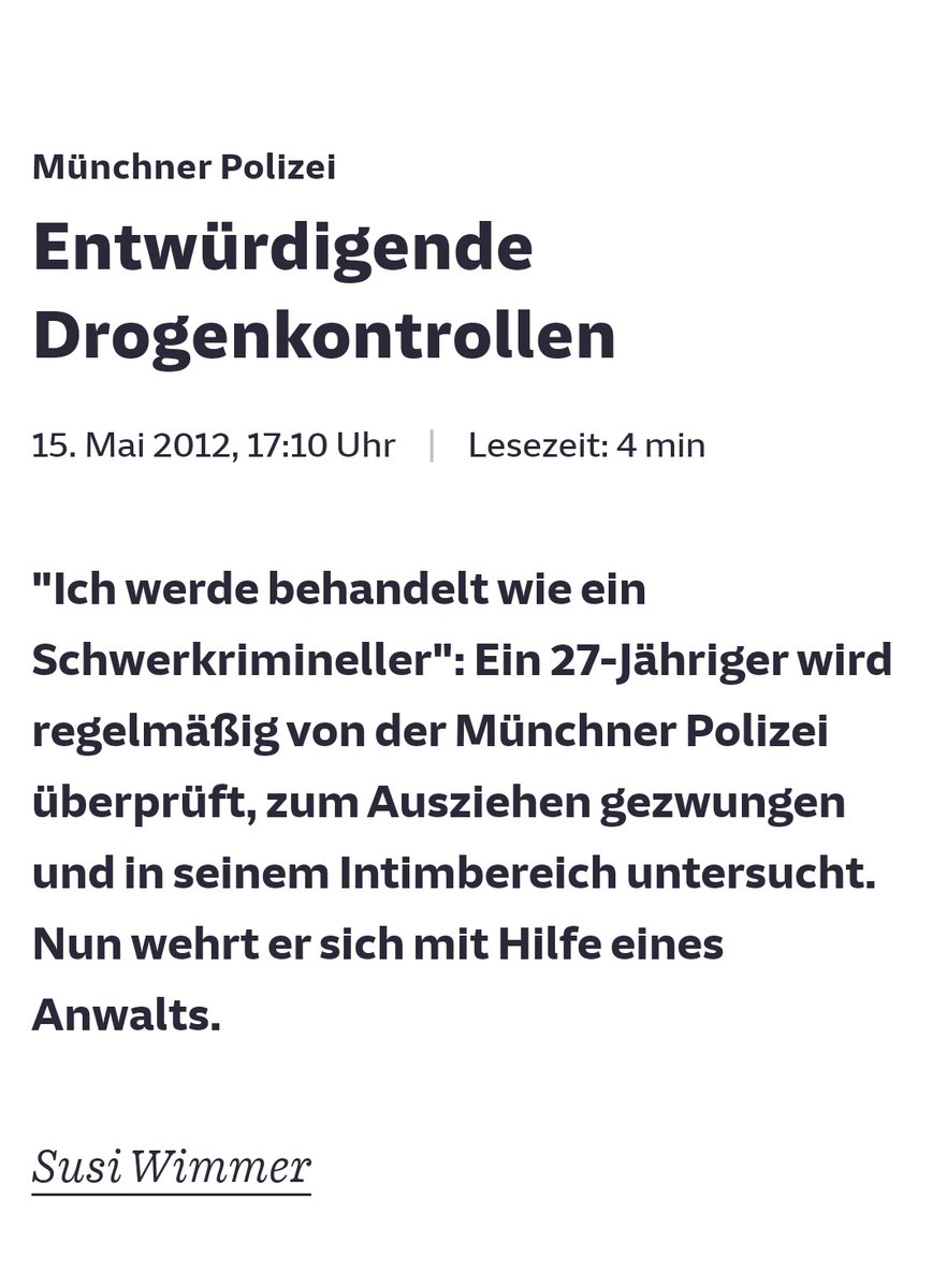 Volker_Pudt's tweet photo. Wenn du dich ganz ausziehen und dich dann bücken musst, damit Polizisten dir ins Arschloch gucken können, bevor sie weiter unter deiner Vorhaut nach Drogen suchen, dann weißt du, dass diese Drogenpolitik einfach nurnoch entwürdigend ist.

#EntkriminalisierungSofort
#münchen https://t.co/C2jGilIFMR