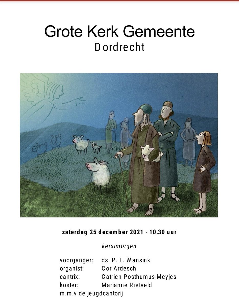 U kunt zich aanmelden voor de dienst via grotekerk-dordrecht.nl/grote-kerk-gem…