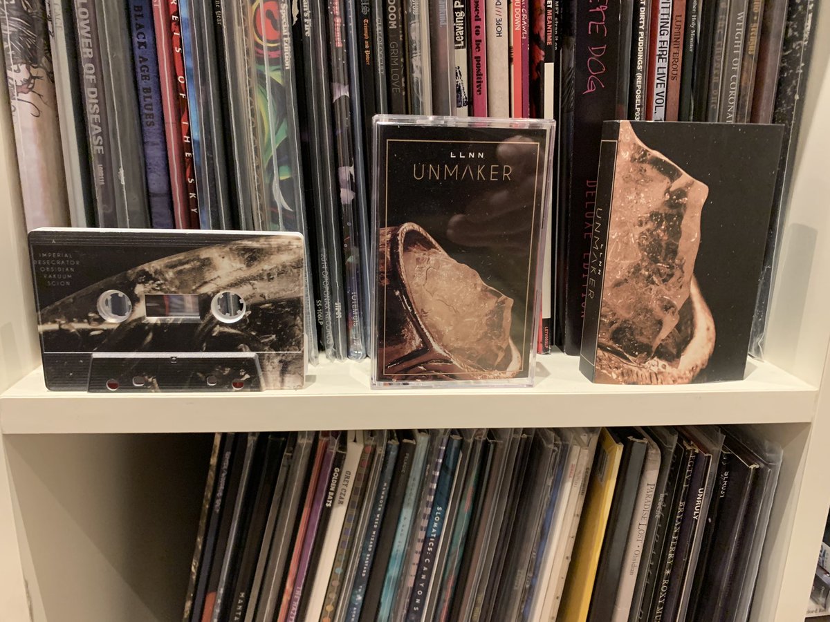 TheSludgelord's tweet photo. #NowPlaying️ #unmaker by #LLNN #cassette https://t.co/5zqJ5qcfW9