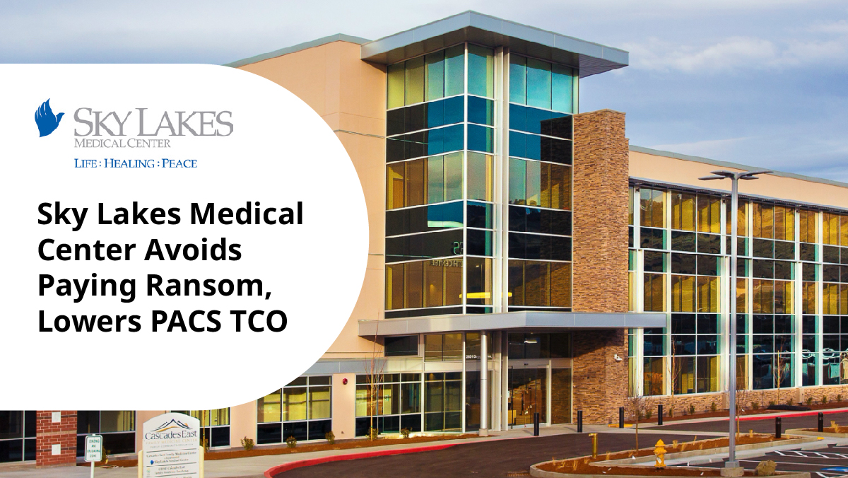 When <a href="/skylakes_org/">Sky Lakes Medical Center</a> replaced aging data center infrastructure w/a joint solution from Cisco &amp; #Cohesity, little did they know that its new reliable &amp; simplified #backup &amp; #disasterrecovery platform would be a cornerstone to its IT security: cohesity.co/3snN2km

#datamanagement