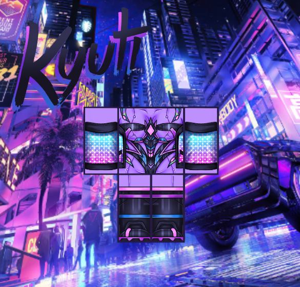Kyutiz1's tweet photo. Cyberpunk Cyborg Bodysuit #Roblox https://t.co/0MqRC200dx