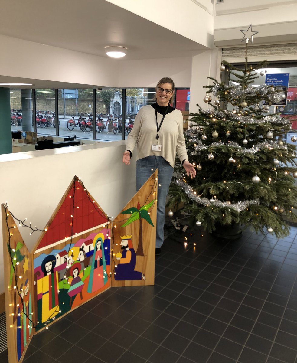 CDenchN21's tweet photo. The @CAFOD office being festive! Merry Christmas everyone. Have a great break and may yours be filled with many blessings. https://t.co/T26uNCu7dM