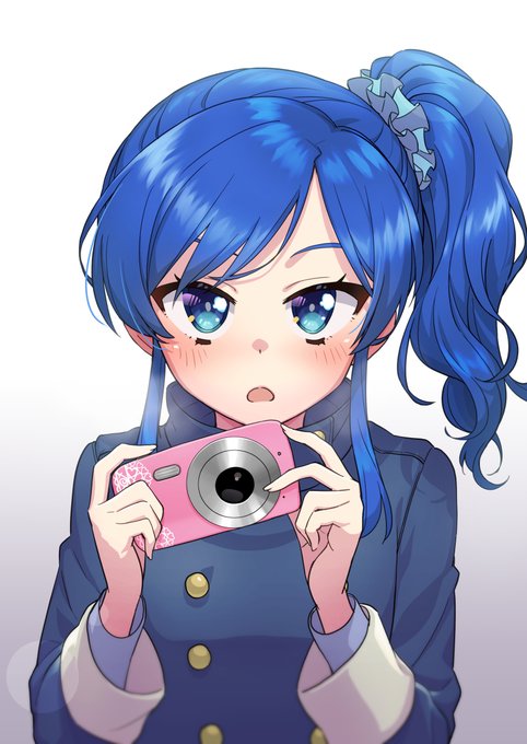 今日のあおいちゃん。何気なくポーズをお願いしたら想像してた以上に可愛くて思考停止した 