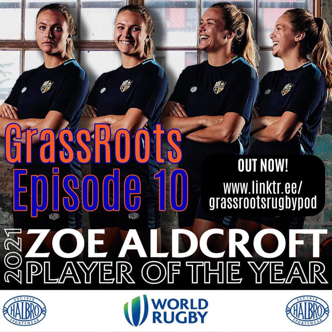 gr_rugbypod's tweet photo. We are really proud to bring you a special episode. @zoealdcroft_ was brilliant to chat to. What an amazing role model for aspiring grassroots players. https://t.co/eP6RxDwdXv. Thanks to @HalbroSports #womensrugby #madewithzencastr https://t.co/f1G09UlYk1