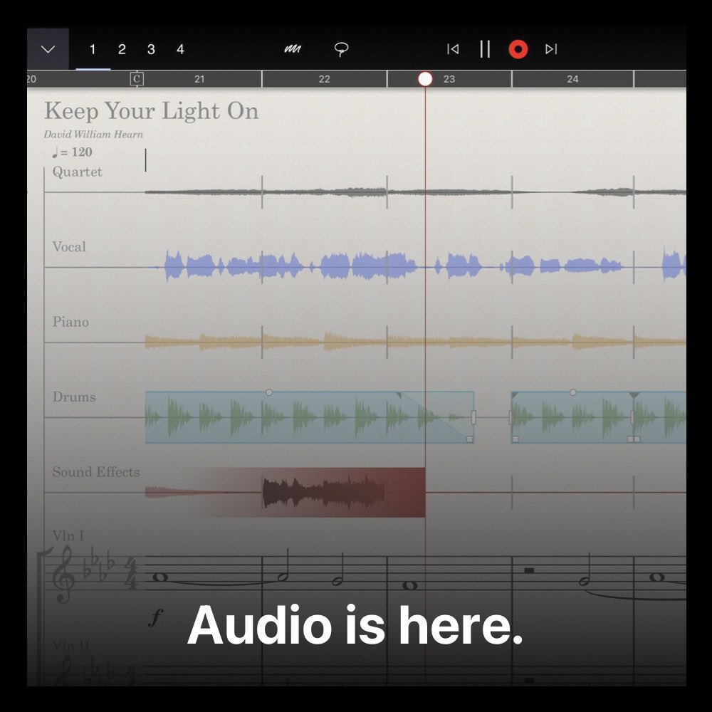 StaffPad tweet media