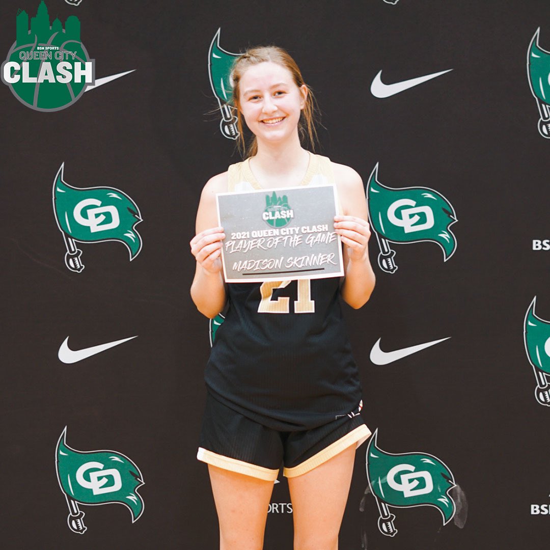 Congrats to Madison Skinner from Providence HS, for earning Player of the Game‼️